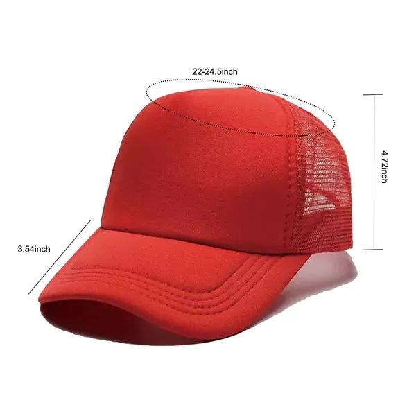 Polyester Mesh Trucker Hat for Men and Women