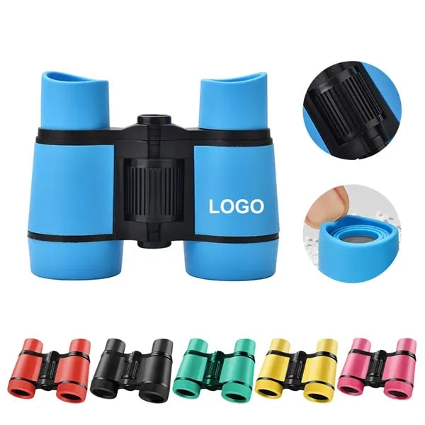 Portable Rubber Adjustable Kids Binoculars