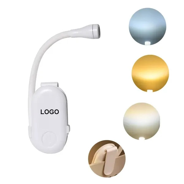 Clip-On USB Rechargeable Soft Glow Eye-Care Reading Light