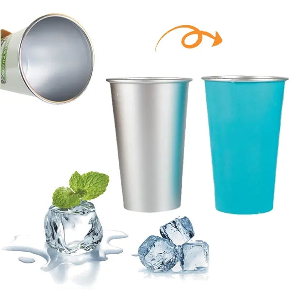 Color Changing Stainless Steel Beer Cup