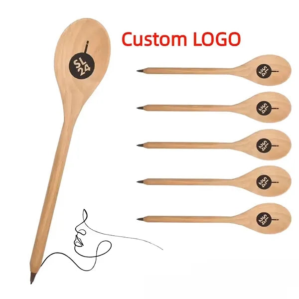 Eco-Friendly Spoon Shaped Ballpoint Pen