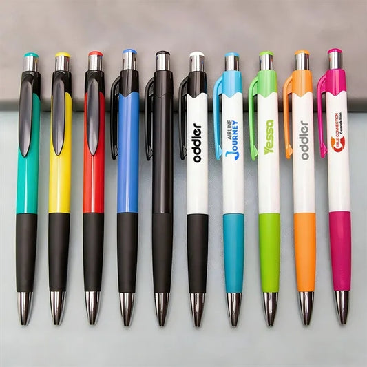 Modern Design Rubber Grip Ballpoint