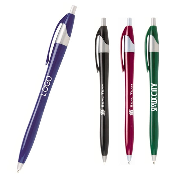 Plastic Retractable Ballpoint pen