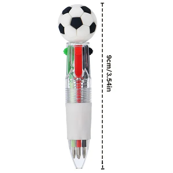Sports Ball 4-in-1 Multicolor Pens