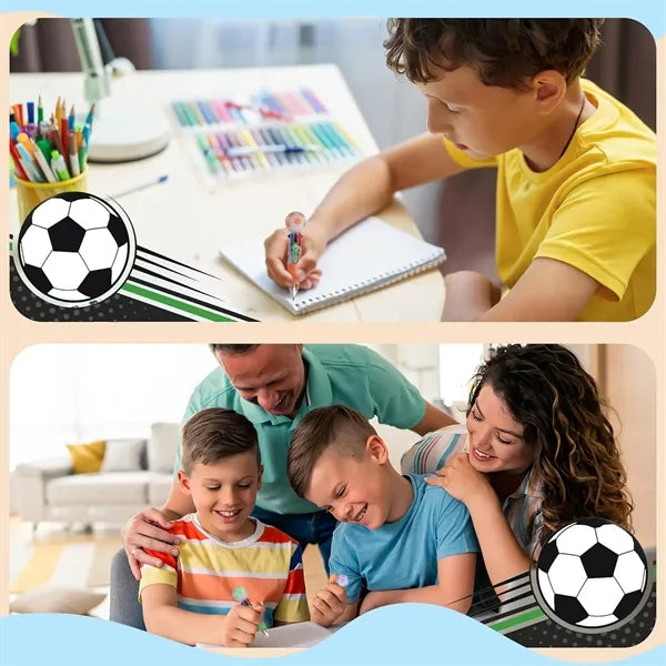 Sports Ball 4-in-1 Multicolor Pens