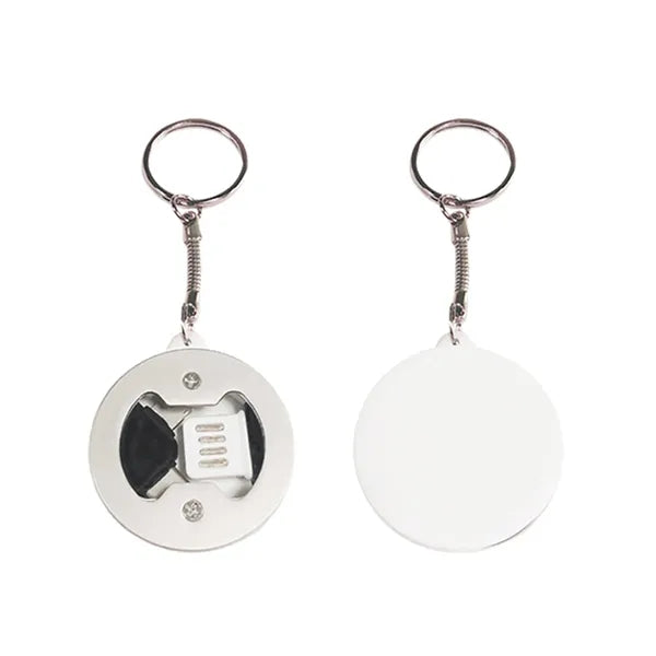 Charging Cable Keychain w/Opener