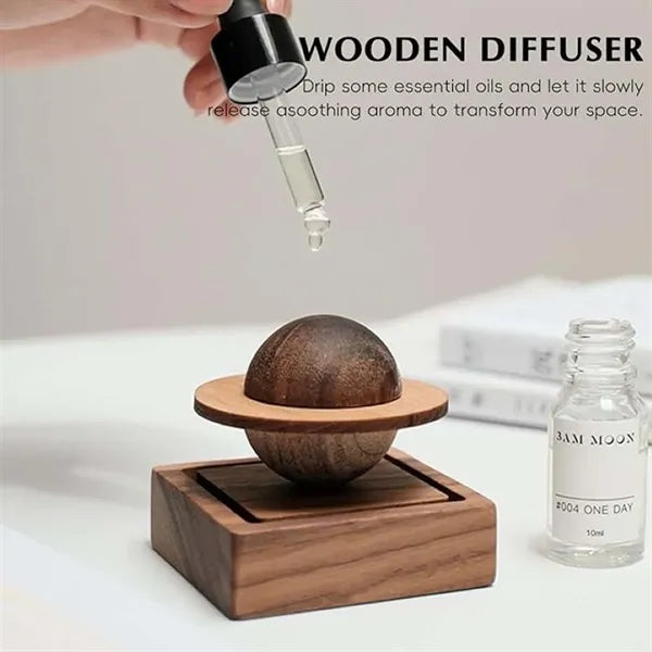 Planet Wooden Essential Oil Diffuser