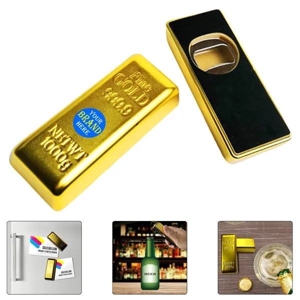 Golden Brick Bottle Opener