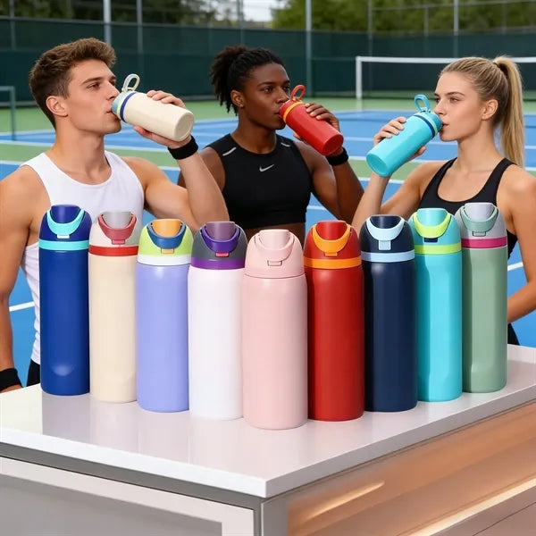 32oz FreeSip Insulated Stainless Steel Water Bottle