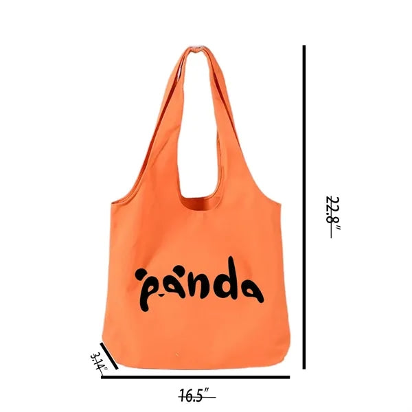 Canvas Tote Bag with Logo