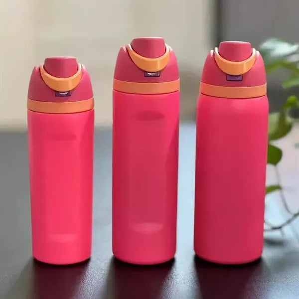 19oz Leak-proof Stainless Steel Freesip Sports Water Bottle