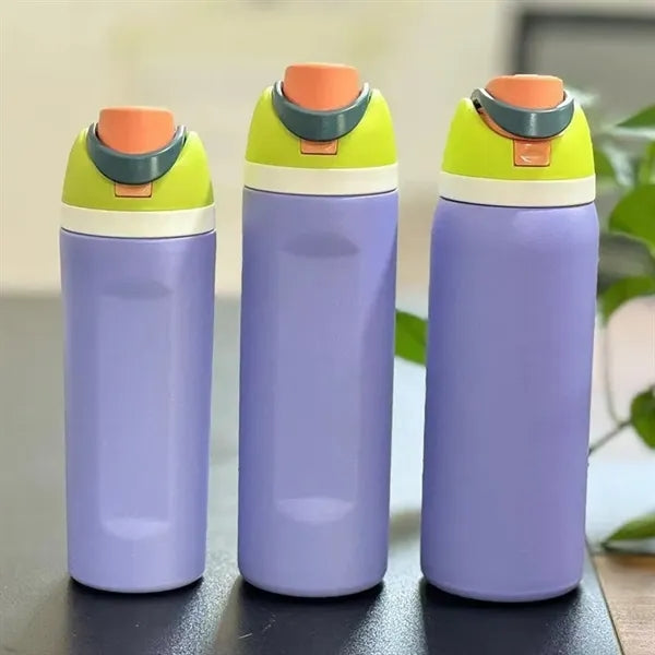 19oz Leak-proof Stainless Steel Freesip Sports Water Bottle