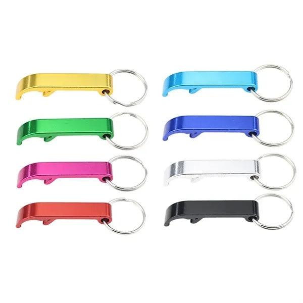 Aluminum Can & Bottle Opener Keychain