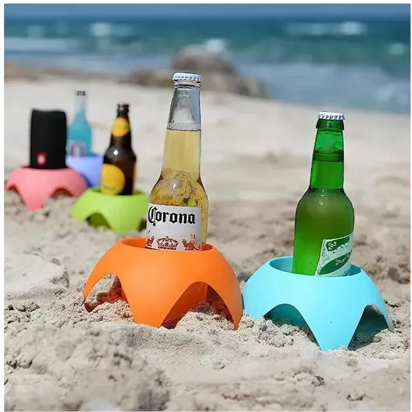 Beach Drink Cup Holder Sand Coasters