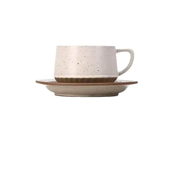 Vintage Nordic Coffee Cup Set Stoneware Ceramic, Ja