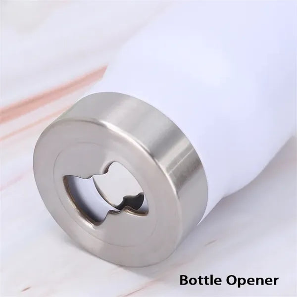 4 in 1 Can Cooler Tumblers with 2 lids 14 Oz