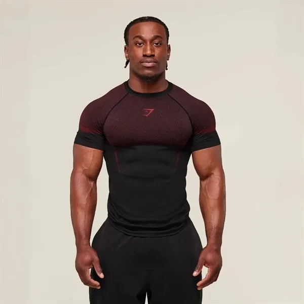 Men's Compression Shirt Quick Dry Running Top