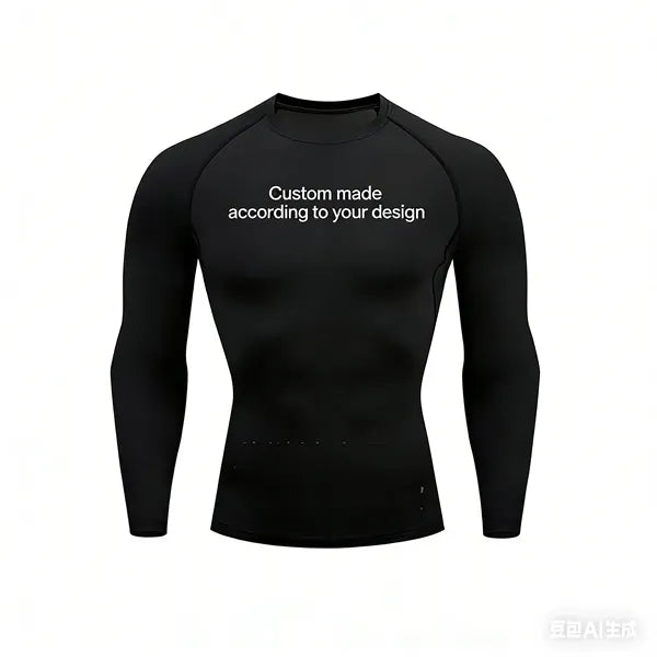 Men's Compression Shirt Quick Dry Running Top