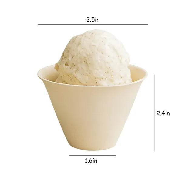 Disposable Degradable Ice Cream Cup