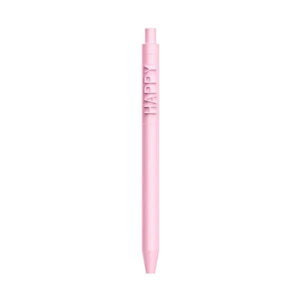 Embossed Letter Click Pen