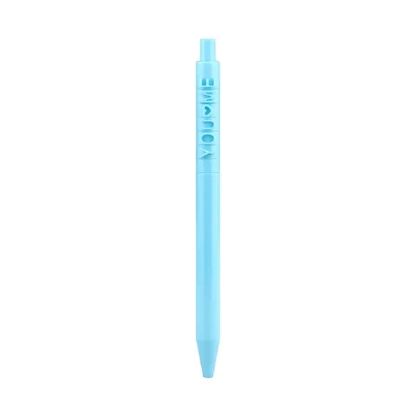Embossed Letter Click Pen