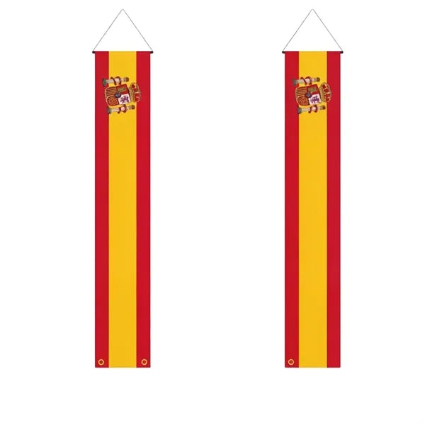 World Cup National Flag Hanging Banner 11.8*71in 300D
