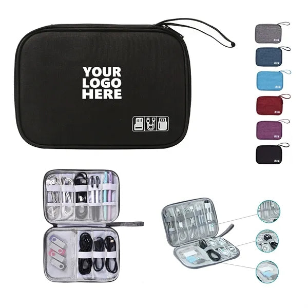 USB Data Cable Travel Case