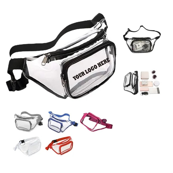 Water Resistant Clear Waist Pack