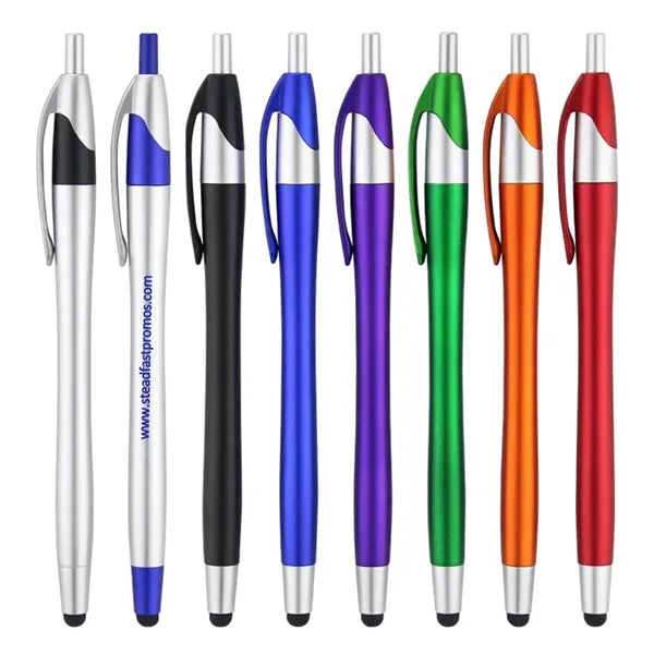 Stylus Ballpoint Pen Dual Tip Touchscreen Writing Tool