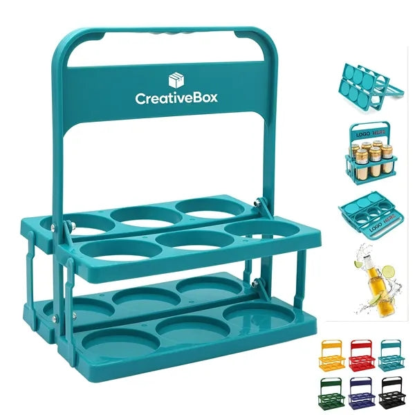 Portable Can Holder Rack Beverage Organizer for Drinks