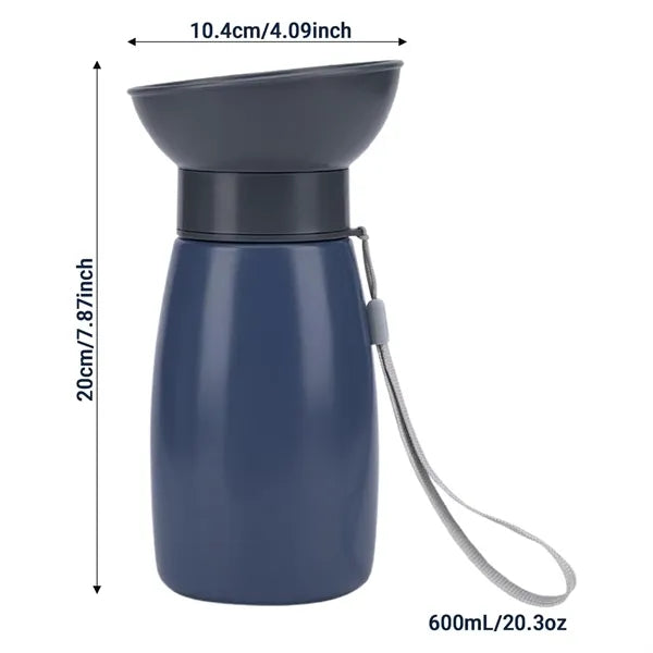 20 OZ Dog Travel Water Bottle