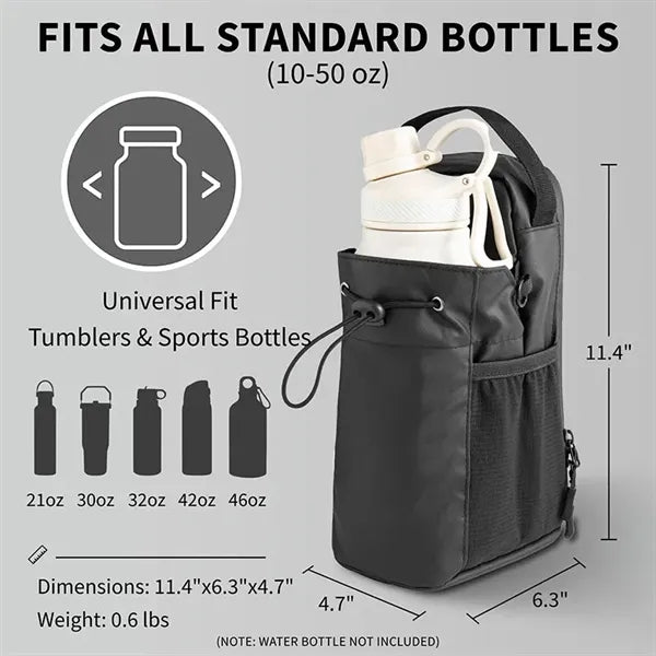Magnetic Gym Bag Bottle Holder