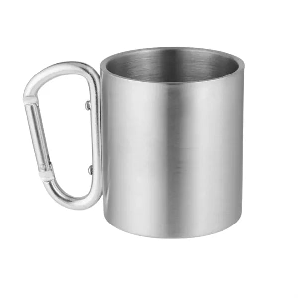 Double Wall Stainless Steel Cup with Carbiner
