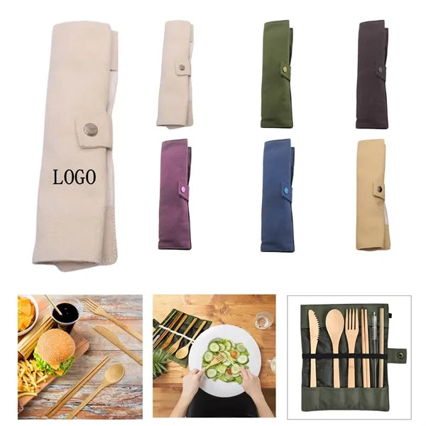 Portable Bamboo Cutlery Set