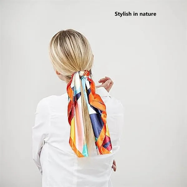 Printed Imitation Silk Bandana