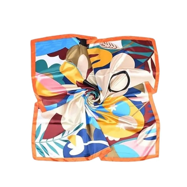 Printed Imitation Silk Bandana