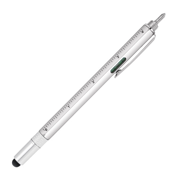 Stylus-233L Ballpoint & Ruler & Screwdriver & Level Tool