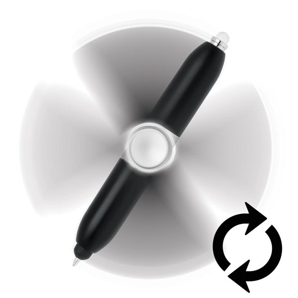 Stylus-404 LED Fidget Spinner Pens