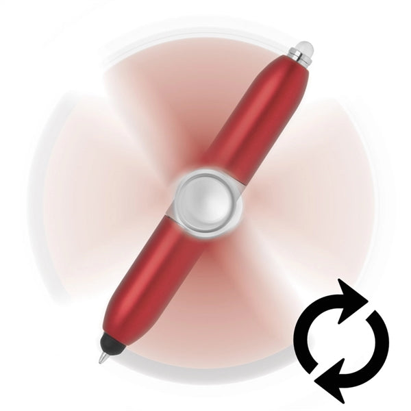 Stylus-404 LED Fidget Spinner Pens