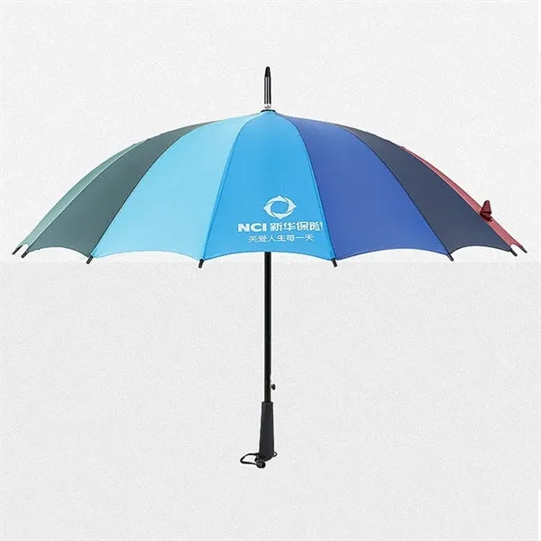 Rainbow Auto Open Golf Umbrella