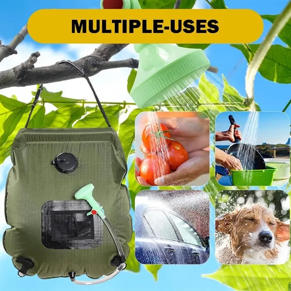 20L Solar Heating Outdoor Shower Bag