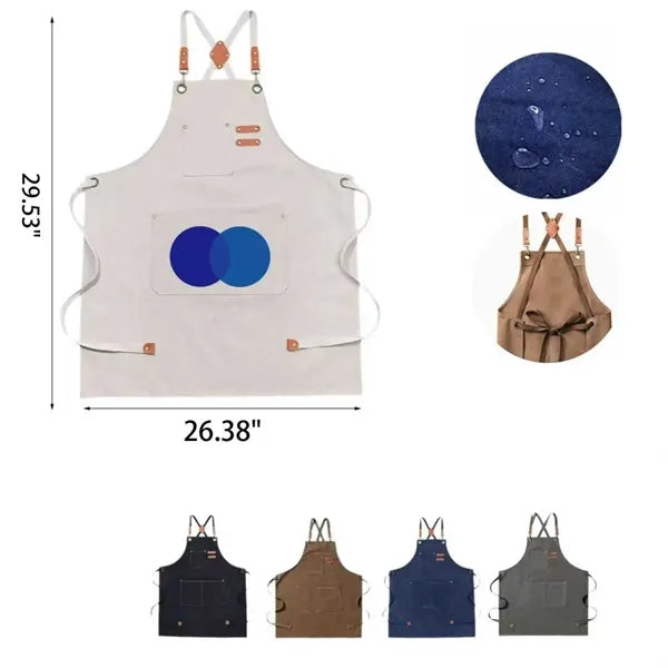 Waterproof Oil Proof Canvas Denim Apron