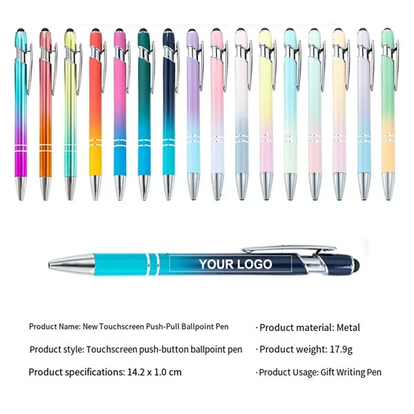 Gold Soft Touch Ballpoint Pen