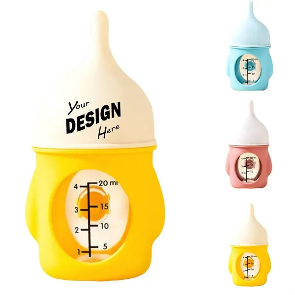 Slow-flow Silicone Baby Bottle