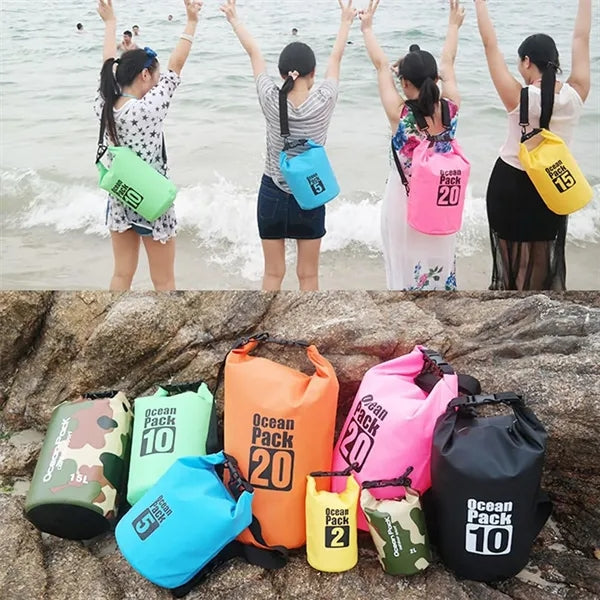 Heavey-Duty PVC Water Proof Dry Bag Sack Ocean Pack