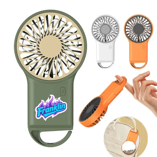 Clip-On Mini Handheld Fan