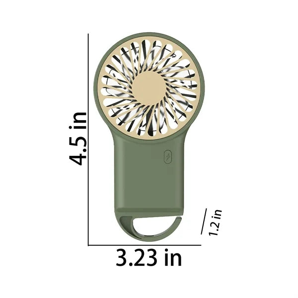Clip-On Mini Handheld Fan