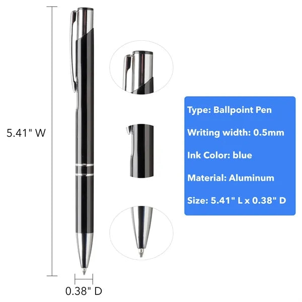 Professional Ballpoint Pen Metal Finish