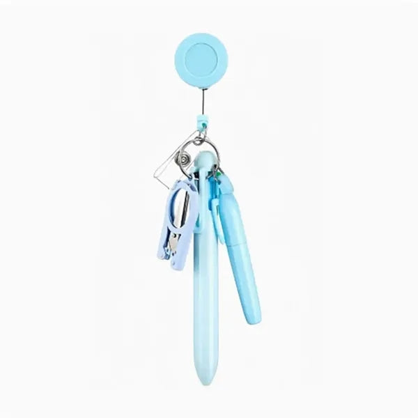 4 in 1 Nurse Pen Retractable Badge Clip Set