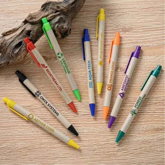 Eco-Friendly Recycled Paper Ballpoint Pen
